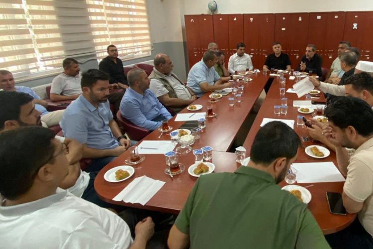 ŞANLIURFA ÖNDER MUHİTTİN AKICI BAŞKANLIĞINDA TOPLANDI