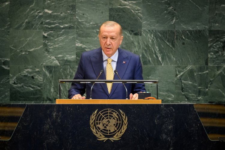 BM'de konuşan Erdoğan: Filistin davası artık dünyaya mal olmuştur