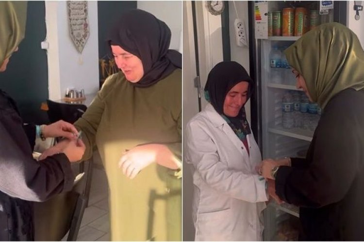 AK Parti Şanlıurfa Kadın Kollarından Sumud Filosu’na destek