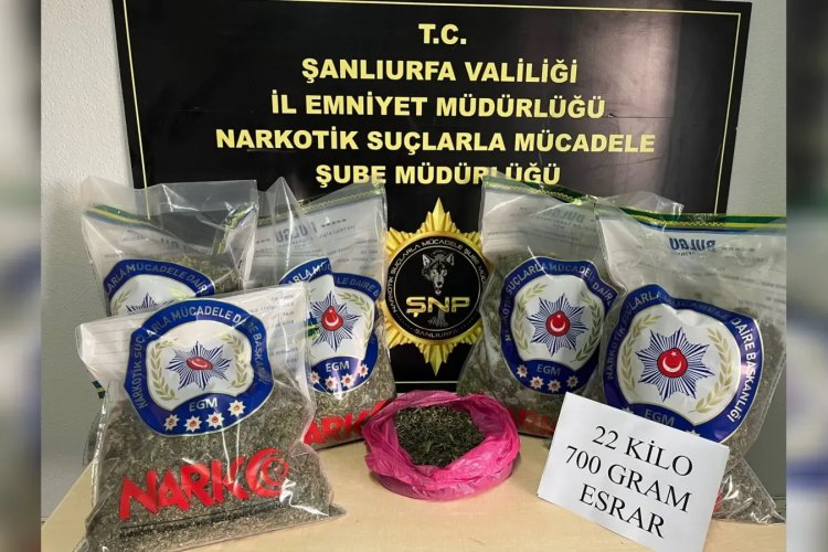 Suruç’ta Uyuşturucu Operasyonu: Esrar Ele Geçirildi