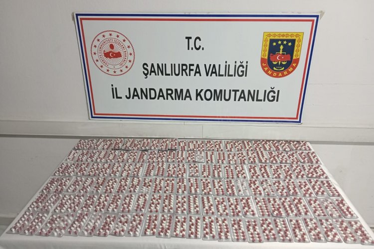 Şanlıurfa’da Uyuşturucu Operasyonu: 2 Bin 128 Sentetik Hap Ele Geçirildi
