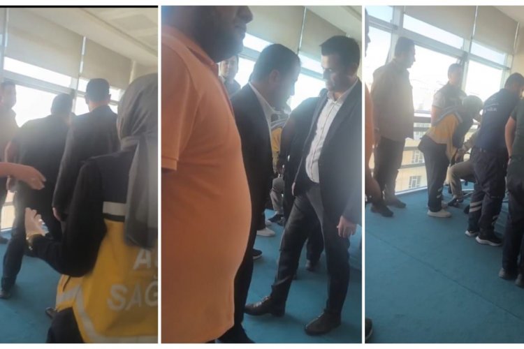 Şanlıurfa’da Otobüs Krizi: Adam Atlamak İstedi!