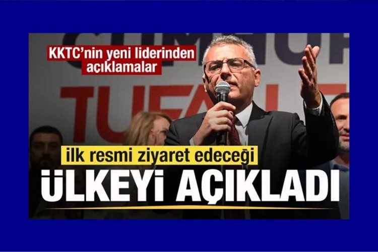 Kuzey Kıbrıs'ın Yeni Cumhurbaşkanı Erhürman: Türkiye adanın tartışmasız garantörüdür