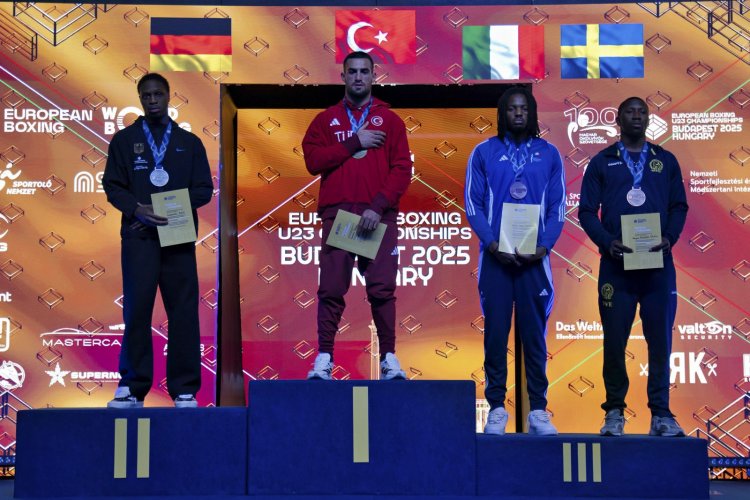 Urfalı Boksör Emrah Yaşar, U23 Avrupa Şampiyonu Oldu
