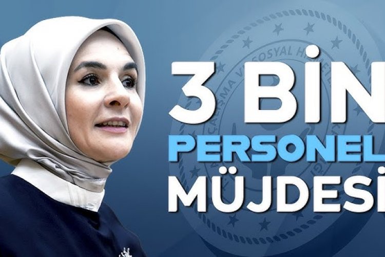 AİLE VE SOSYAL HİZMETLER BAKANLIĞI'NDAN DEV PERSONEL ALIMI MÜJDESİ: TAM 3 BİN KİŞİ İŞE ALINACAK!