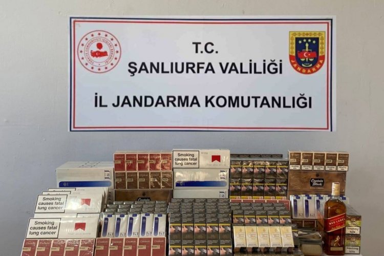 Şanlıurfa’da Tütün ve Alkol Operasyonu