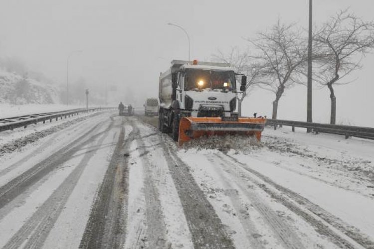 Şanlıurfa'da kar nedeniyle yollar trafiğe kapandı, İşte kapanan yollar