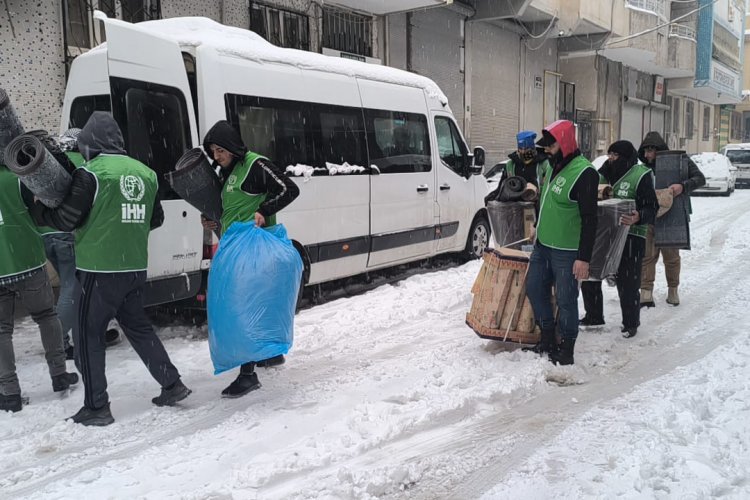 URFA İHH'DAN KIŞ YARDIMI SEFERBERLİĞİ BAŞLADI!