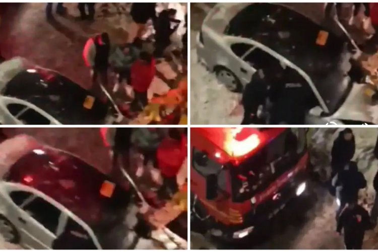 Karaköprü’de Kar Temizleme Esnasında Kaza: 1 Yaralı