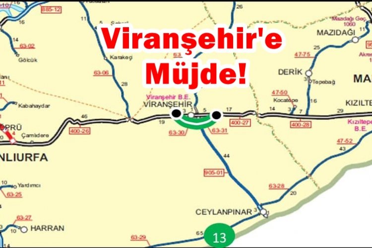 Viranşehir Çevre Yolu İçin Dev Adım: Acele Kamulaştırma Kararı Resmi Gazete’de