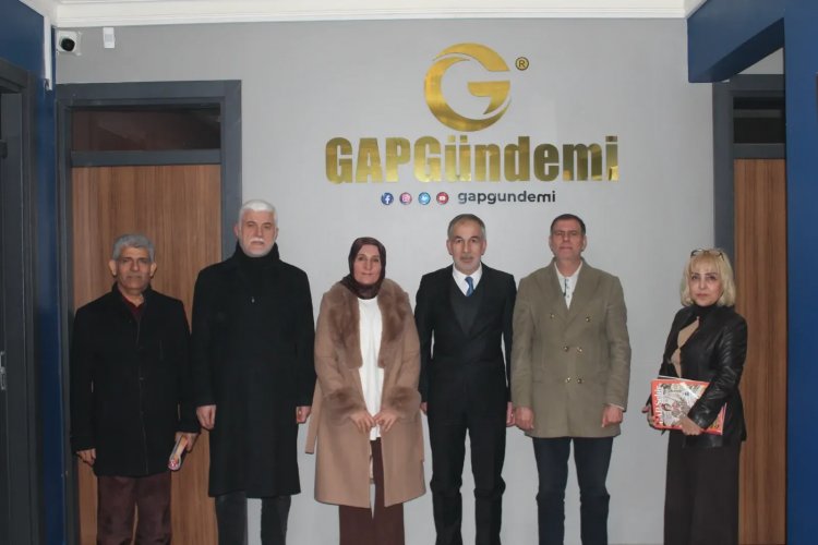 TYB Şanlıurfa Yönetiminden GAP Şehir Dergisi’ne Tebrik Ziyareti