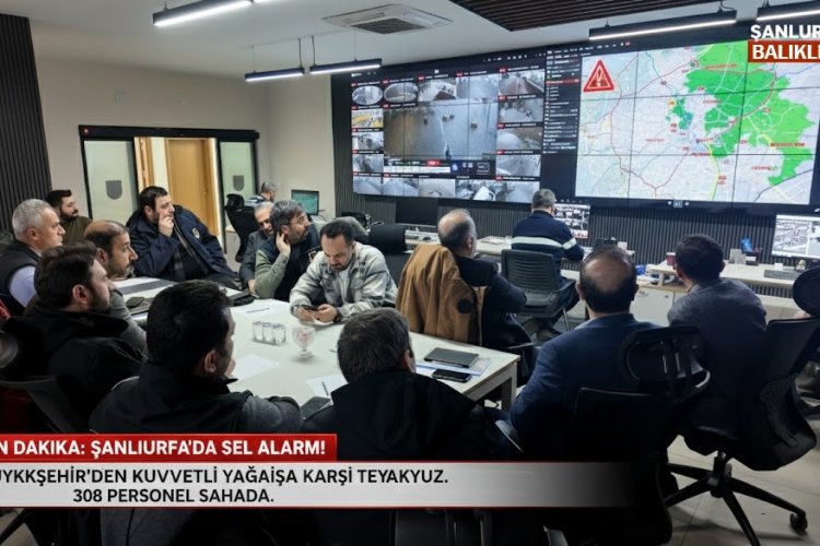 Şanlıurfa Teyakkuz Moduna Geçti: Büyükşehir’den Sel Seferberliği