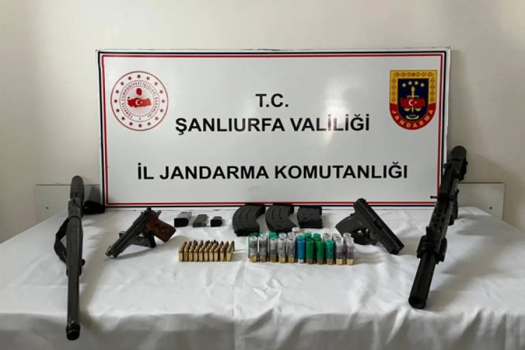 Şanlıurfa'da ruhsatsız tabanca ele geçirildi