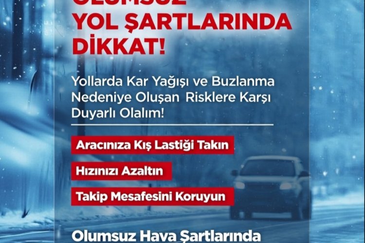 Şanlıurfa Valiliği’nden Kritik Kar Uyarısı: O Güzergâhlara Dikkat!