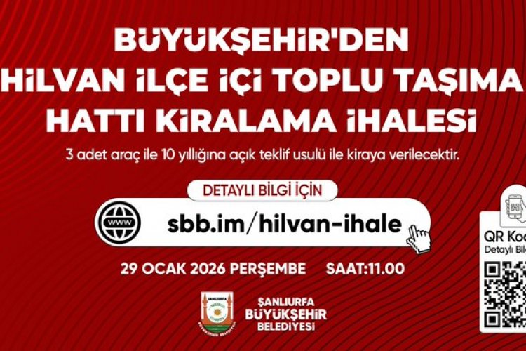 Hilvan’da Toplu Taşıma Dönemi: Büyükşehir’den 10 Yıllık Dev İhale
