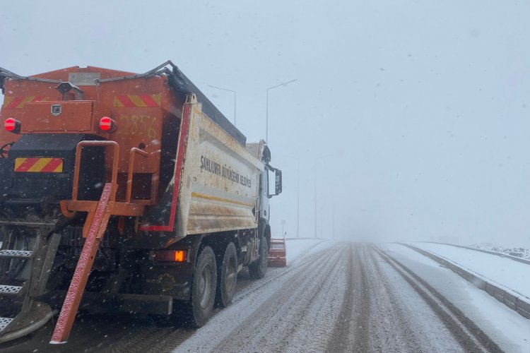 Şanlıurfa’da Kar Alarmı: Büyükşehir 804 Personel ve 205 Araçla Sahada!