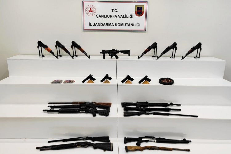 Viranşehir’de Jandarmadan Dev Silah Operasyonu: Adeta Cephanelik Çıktı!