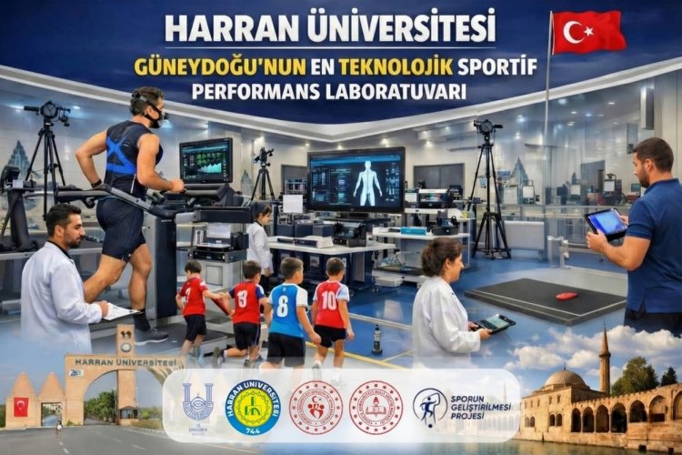 Harran Üniversitesi’nden Dev Adım: Güneydoğu’nun En Teknolojik Spor Laboratuvarı Kuruluyor