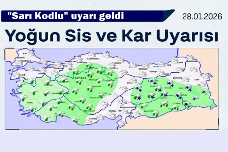 Şanlıurfa Dahil 12 İle Sarı Kodlu Uyarı! Şiddetli Yağış ve Kar Yağışı