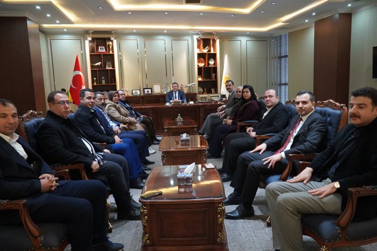 Şanlıurfa Şûrâsı’ndan ŞUTSO’ya Ziyaret: Şehrin Ekonomik Geleceği Masaya Yatırıldı