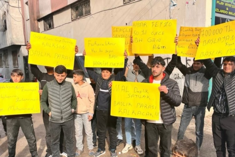 Urfalılar Eylem Yaptı! Adana'da "Kibar Feyzo" Gerçek Oldu: Gençlerden Başlık Parası İsyanı!