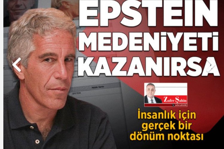 Gazeteci Zafer Şahin: dünyayı şeytani bir tarikat yönetiyor