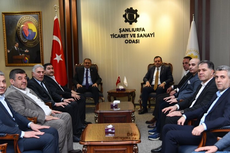 Vali Hasan Şıldak’tan ŞUTSO’ya Ziyaret: Sanayi ve Ticaret Gündemi Görüşüldü