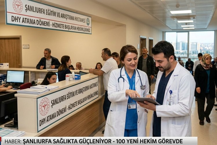Şanlıurfa'ya Müjde! 100 Yeni Hekim Kadrosu Tahsis Edildi