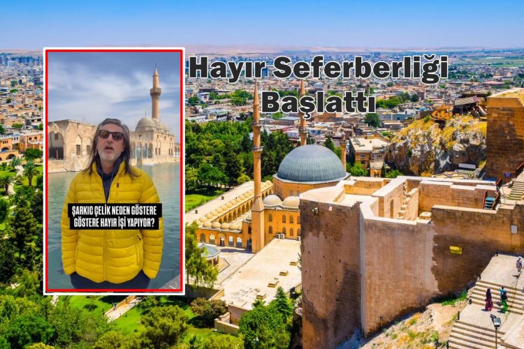 Şarkıcı Çelik Erişçi Şanlıurfa’da Gönülleri Fethetti: Veresiye Defterlerini Tek Tek Kapatıyor!