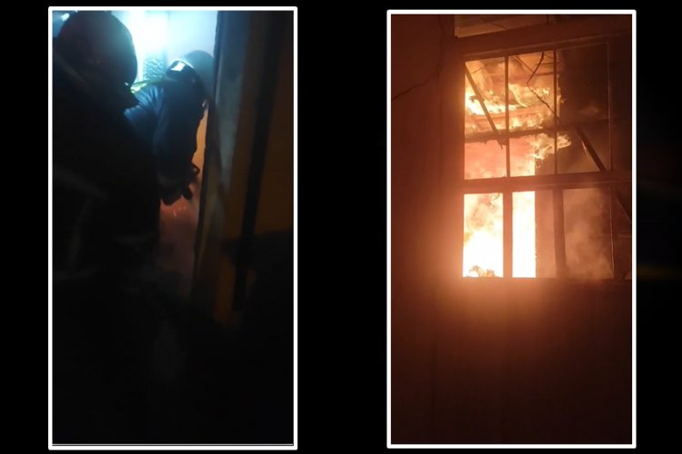 Şanlıurfa’da Korkutan Ev Yangını: Mahalleli Sokağa Döküldü