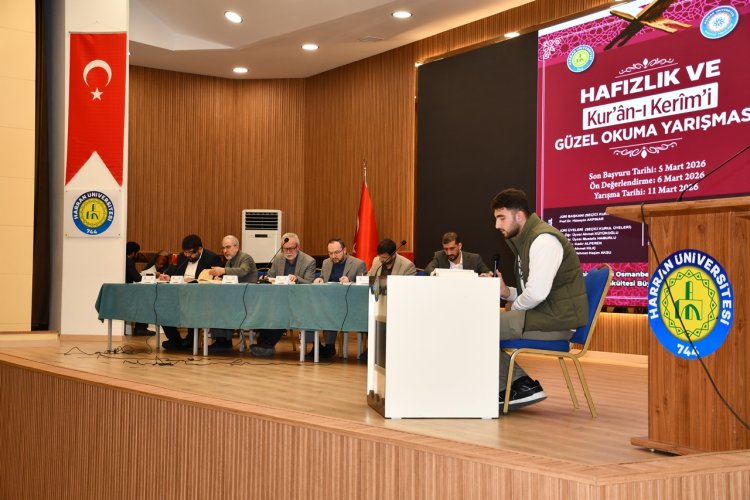Harran Üniversitesi’nde Hafızlık ve Kur’an-ı Kerim’i Güzel Okuma Yarışması Düzenlendi