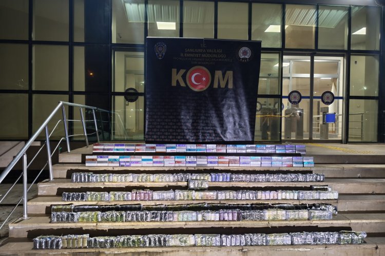 ŞANLIURFA’DA MİLYONLUK KAÇAKÇILIK OPERASYONU: OTOBÜSTEN SERVET ÇIKTI!