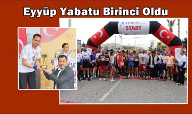 Şanlıurfa'nın 11 Nisan Kurtuluş Koşusun Düzenlendi, Eyyüp Yabatu Birinci Oldu