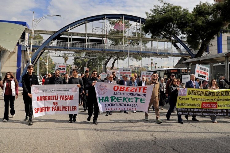 Şanlıurfa Sağlıklı Bir Gelecek İçin Yürüdü