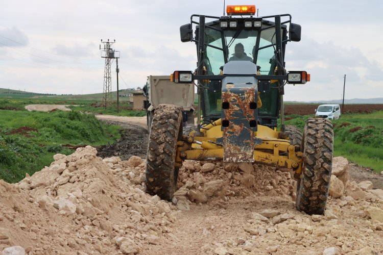 Eyyübiye’de Kırsal Ulaşım Atağı: 3 Mahalleyi Birleştiren Yol Yenileniyor