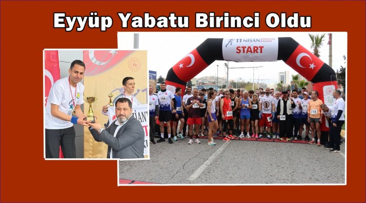 Şanlıurfa'nın 11 Nisan Kurtuluş Koşusun Düzenlendi, Eyyüp Yabatu Birinci Oldu
