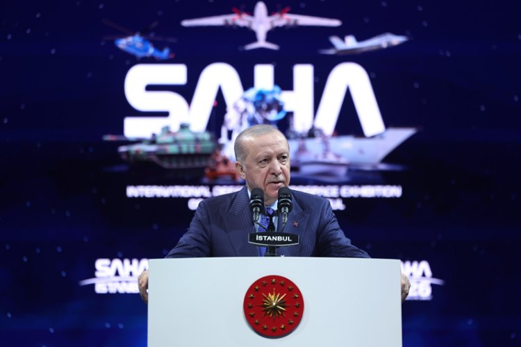Cumhurbaşkanı Erdoğan: Balıklar ürküyor diyenler SAHA EXPO fuarındaydı