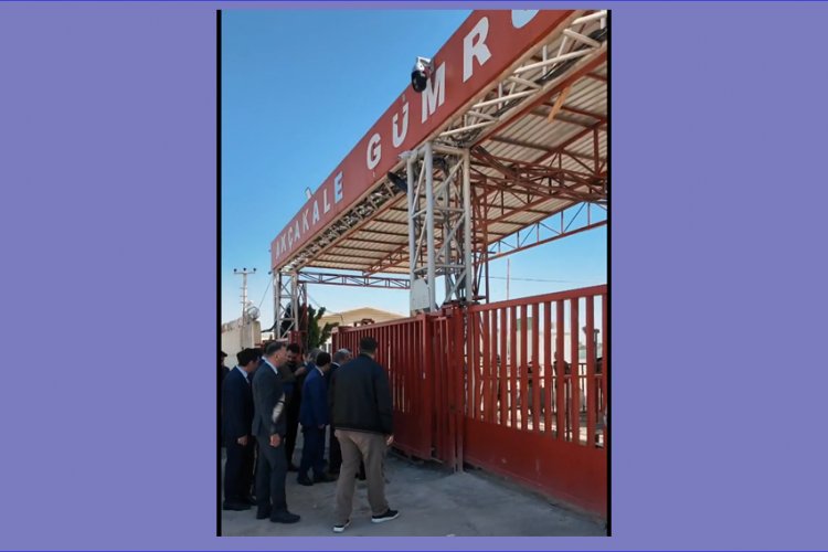 Akçakale Kara Hudut Kapısı’nda Pasaportlu Giriş-Çıkış İşlemleri Başlıyor