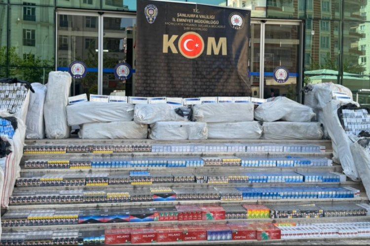 Şanlıurfa'da Dev Kaçak Sigara Operasyonu: 3,5 Milyon TL Değerinde!