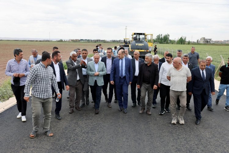 ŞANLIURFA BÜYÜKŞEHİR'DEN DEV KIRSAL HAMLE: 7 MAHALLEYİ BAĞLAYAN ALTERNATİF YOL TAMAMLANDI!