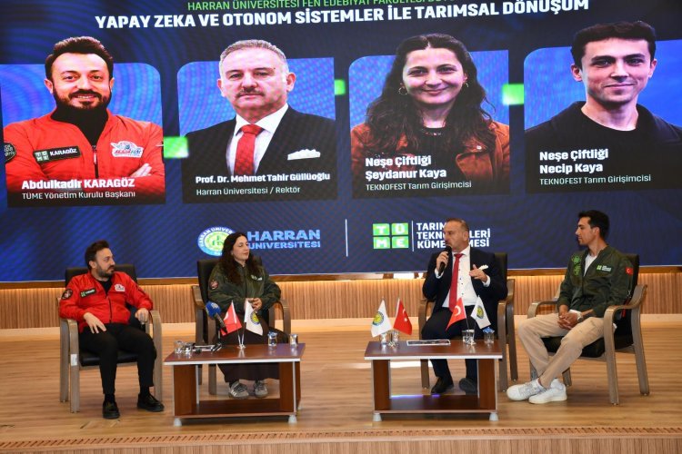 YÖK, Harran Üniversitesi ve TÜME Vakfı İş Birliğiyle “Tarımda Yapay Zekâ ve Otonom Sistemler” Söyleşisi Düzenlendi