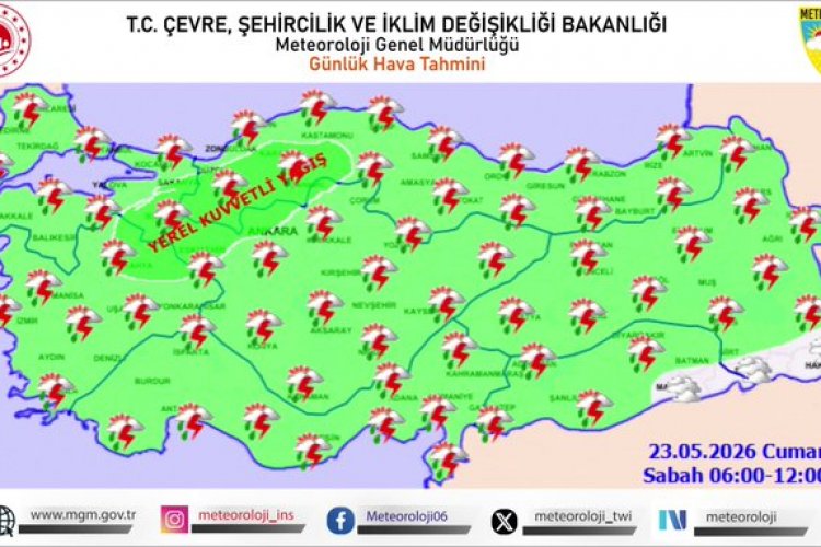 SAĞANAK YAĞIŞ DALGASI GELİYOR: METEOROLOJİ’DEN BİRÇOK BÖLGEYE SARI VE TURUNCU ALARM!