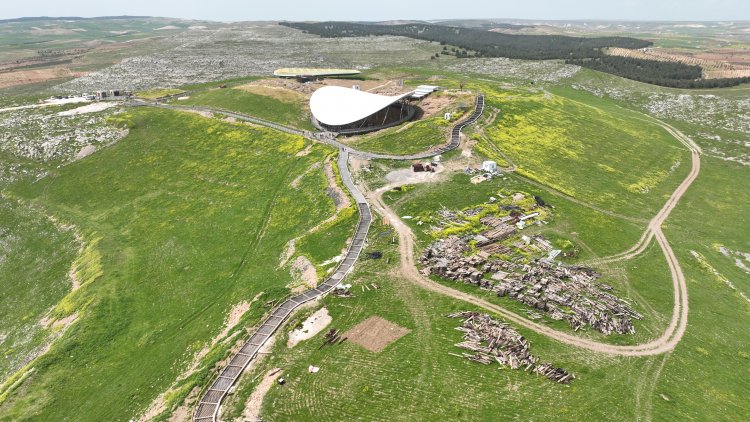 Göbeklitepe Yeşile Büründü