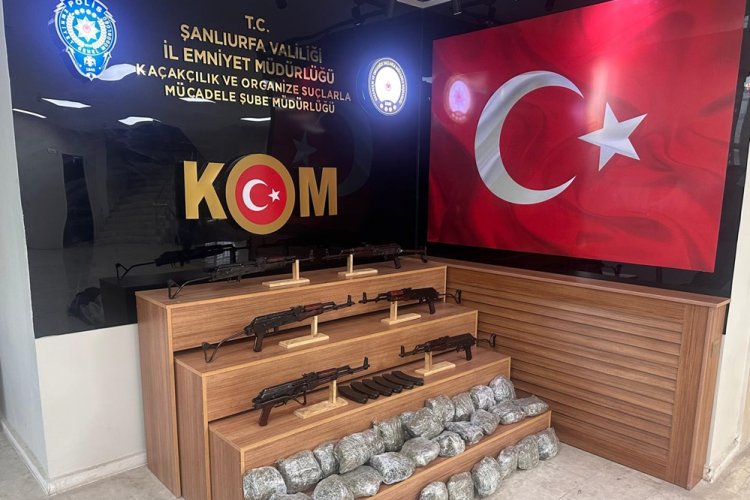 Şanlıurfa’da Dev Asayiş Operasyonu: Çok Sayıda Uzun Namlulu Silah ve Uyuşturucu Ele Geçirildi