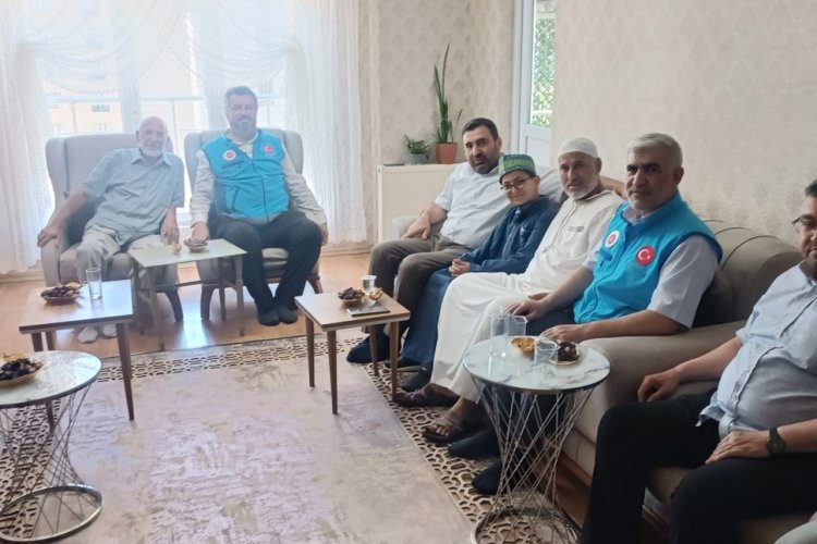 Şanlıurfa İl Müftülüğü’nden Hacılara “Hayırlı Olsun” Ziyareti