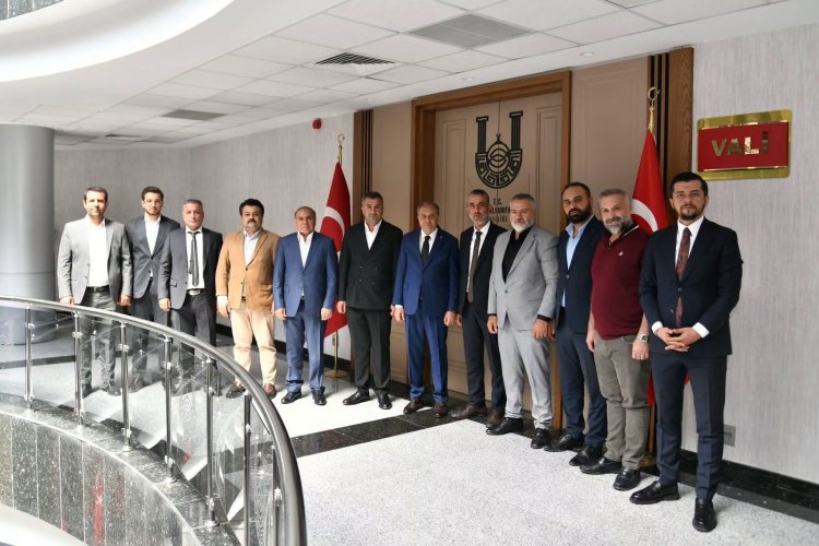 Şanlıurfaspor Yönetiminden Vali Şıldak’a Nezaket Ziyareti