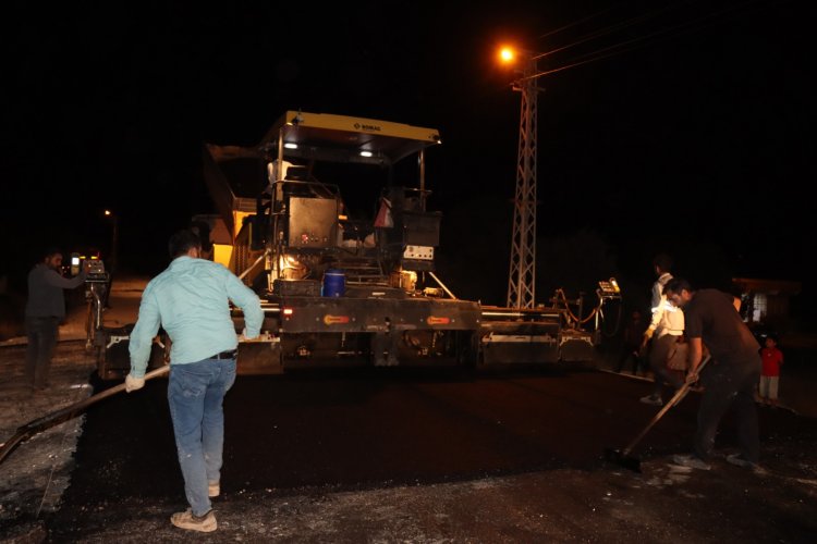 Harran-Akçakale Hattında Gece Gündüz Yoğun Mesai