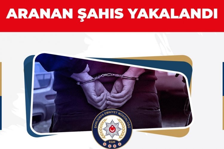 Şanlıurfa'da Dev Operasyon: 66 Yıl Hapis Cezası Bulunan Firari Yakalandı