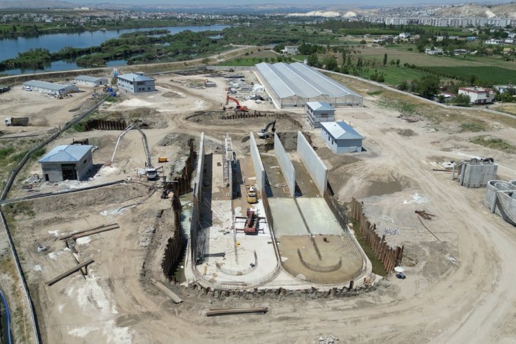 Birecik'e Dev Altyapı Yatırımı: Atık Su Arıtma Tesisinde Çalışmalar Tam Gaz