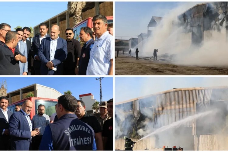Yem Deposunda Yangın: 23 Araç ve 55 Personelle Müdahale Sürüyor